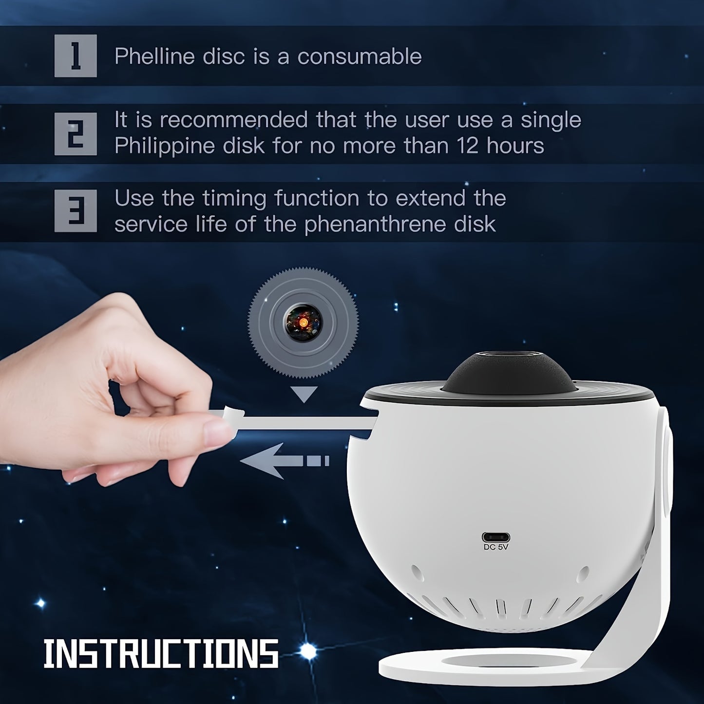 Astral Sky Projection Light